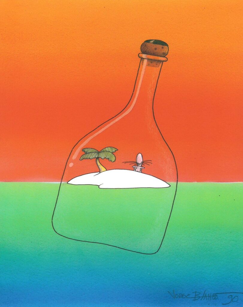 Castaway Series print by Jorge Blanco