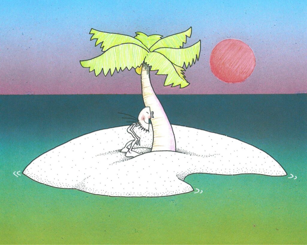 Castaway Series print by Jorge Blanco