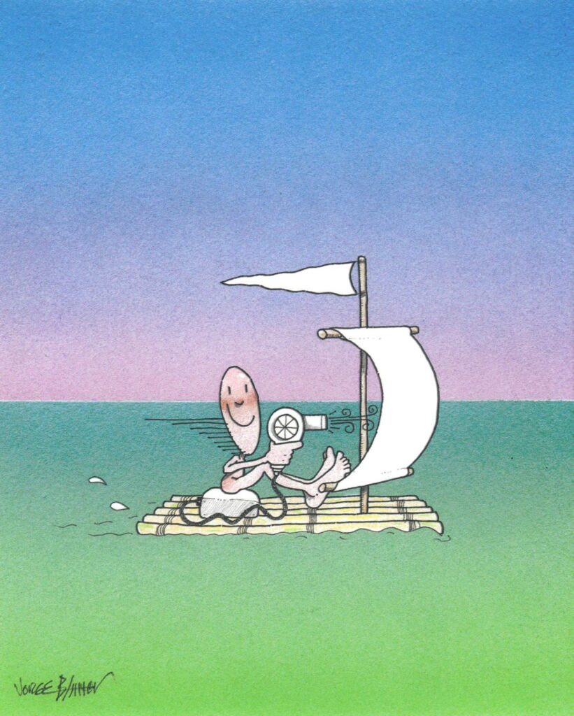 Castaway Series print by Jorge Blanco