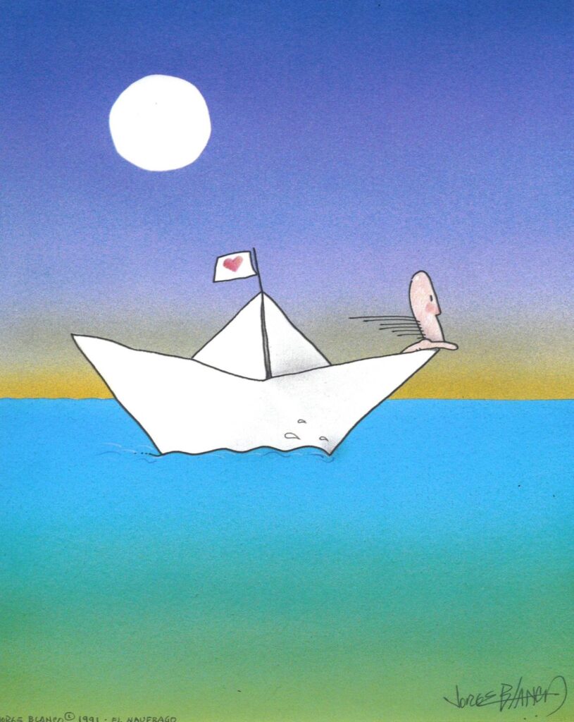 Castaway Series print by Jorge Blanco